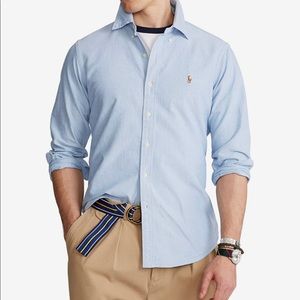 Polo by Ralph Lauren men’s long sleeve button up dress shirt.